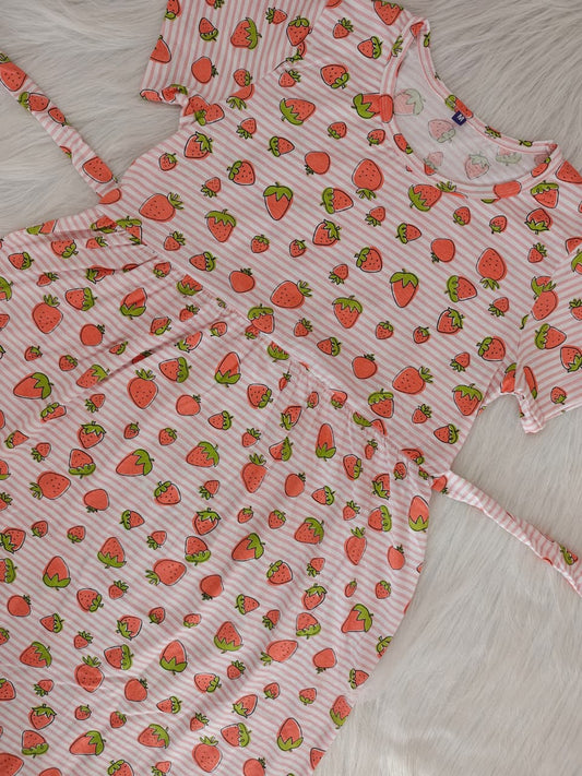 STRIPES STRAWBERRY | CASUAL