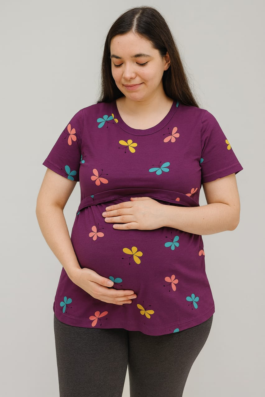 BUTTERFLY PURPLE | FEEDING TEES