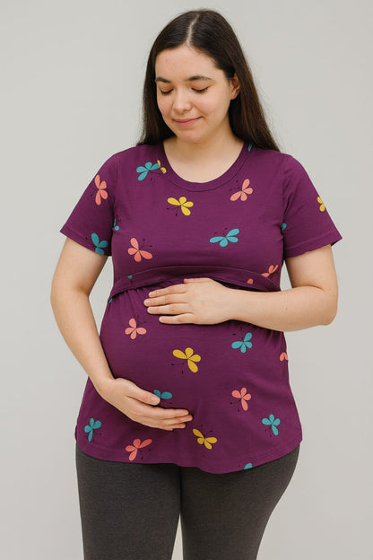 BUTTERFLY PURPLE | FEEDING TEES