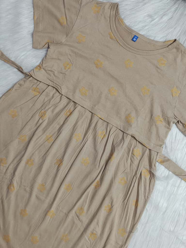 BEIGE GLITTERY DAISY | NORMAL