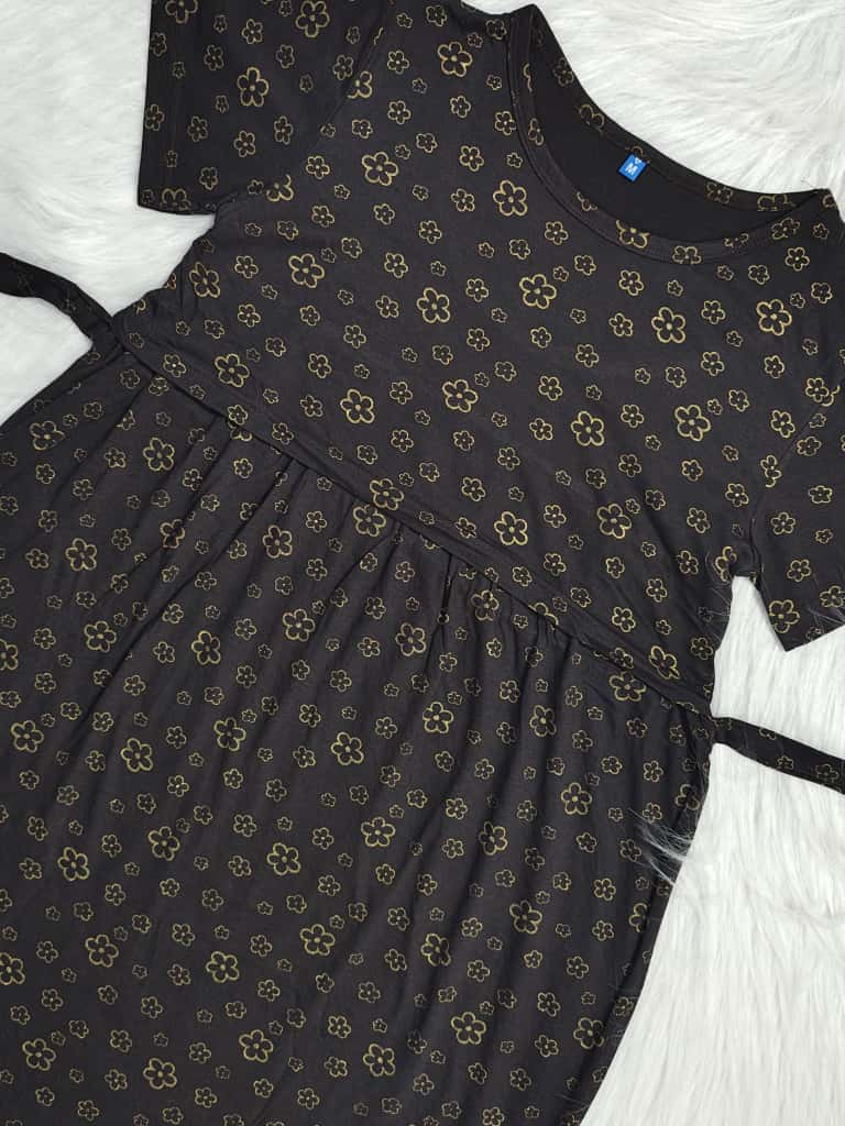 BROWN GLITTER DAISY | NORMAL