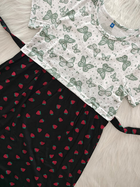 BUTTERFLY & BLACK STRAWBERRY | DUAL