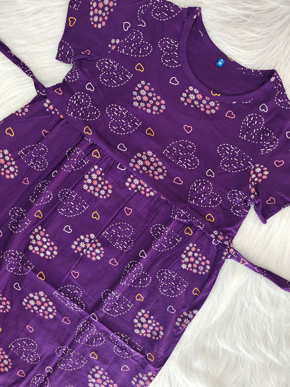 FLORAL HEART PURPLE | NORMAL