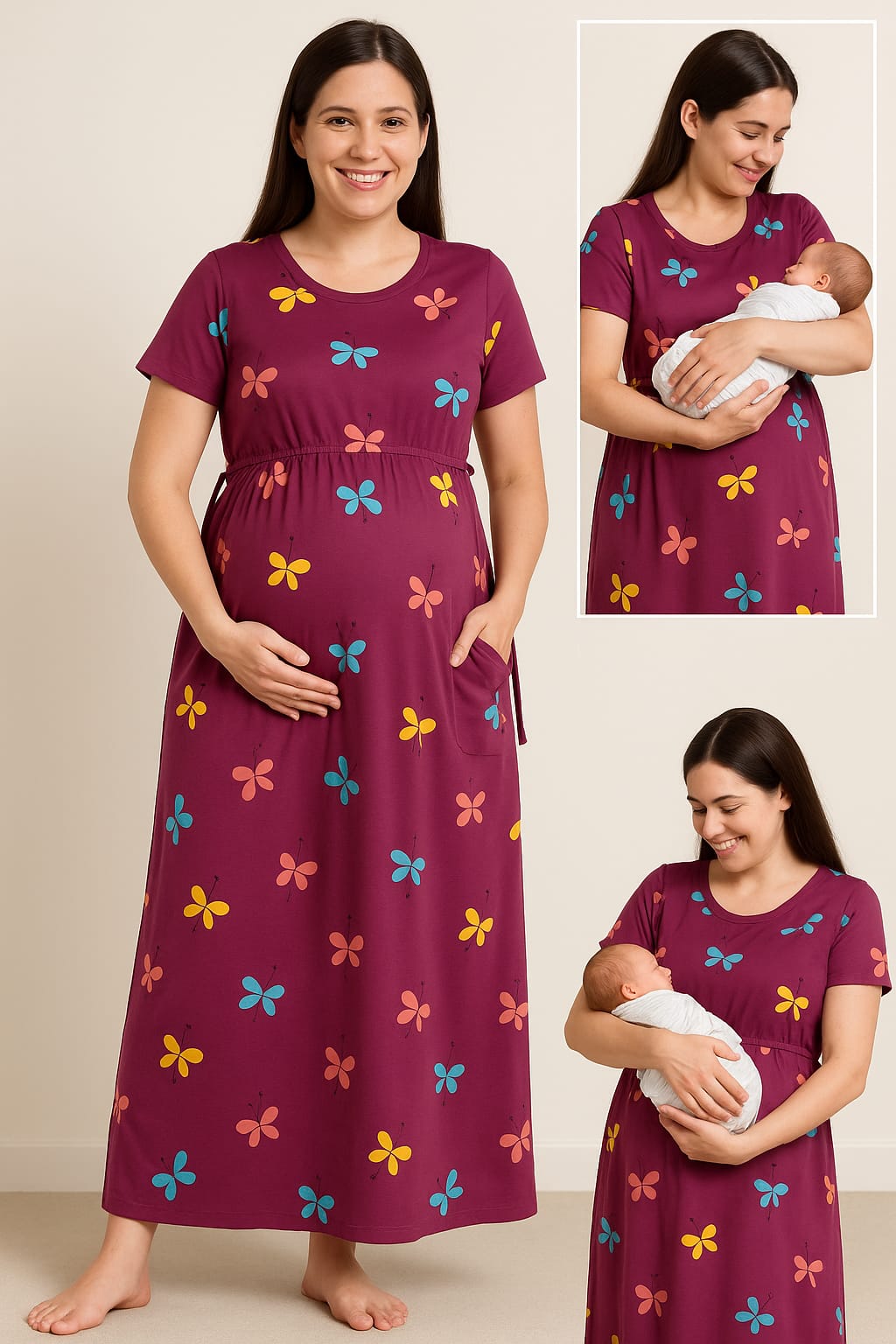 PLUM PURPLE BUTTERFLY | NORMAL