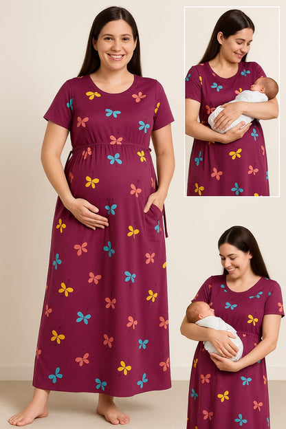 PLUM PURPLE BUTTERFLY | NORMAL