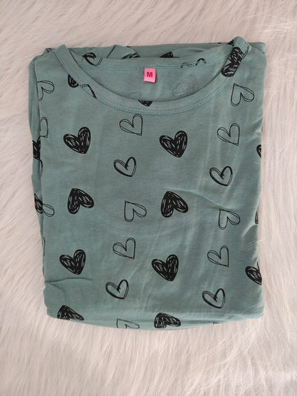 SCRIBLE BLACK HEART | PUFF