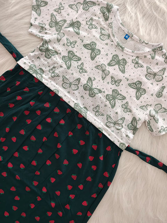 BUTTERFLY & FOREST STRAWBERRY | DUAL