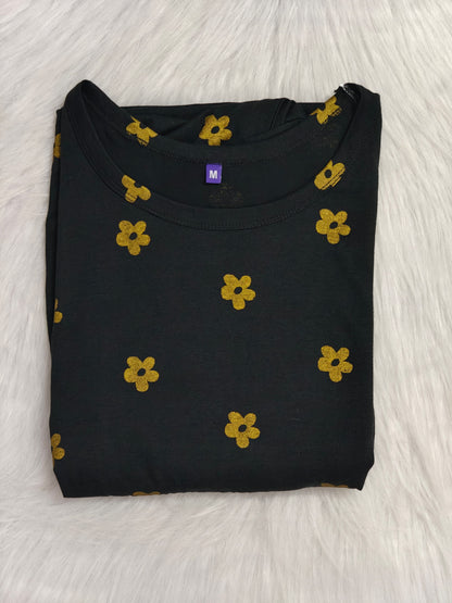 BLACK GOLDEN DAISY | CASUAL