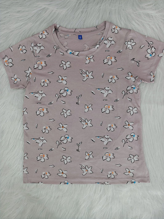 DUSTY FLORAL | CASUAL TEES
