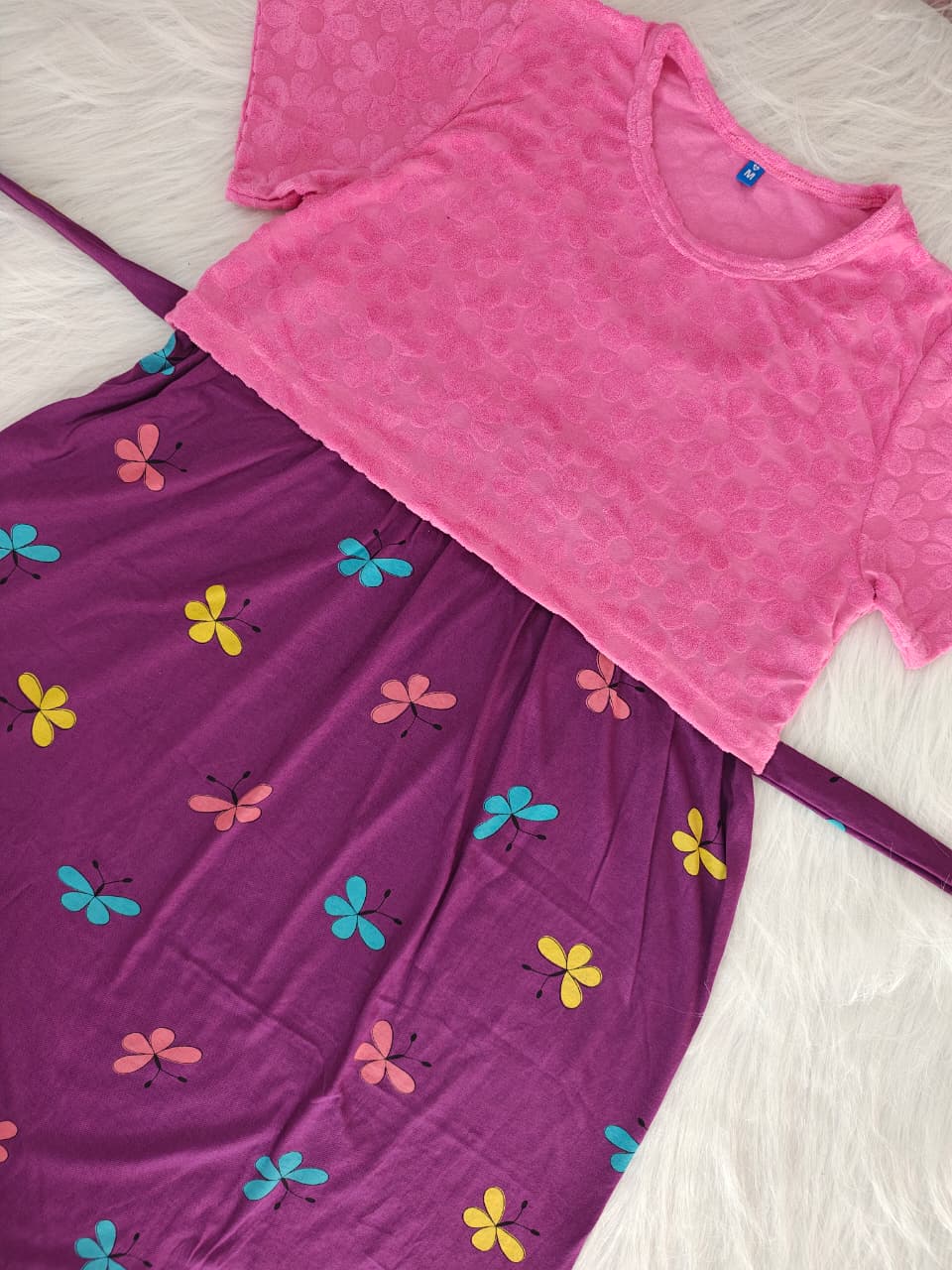 DAISY PINK & PURPLE BUTTERFLY | DUAL