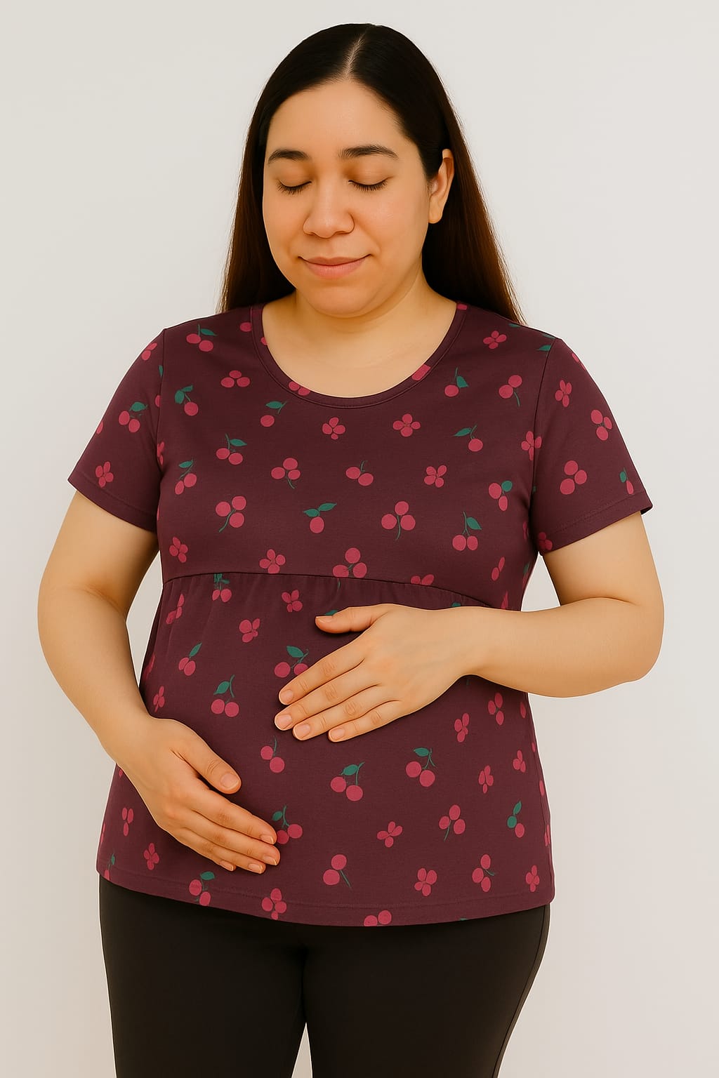 PLUM CHERRY | FEEDING TEES