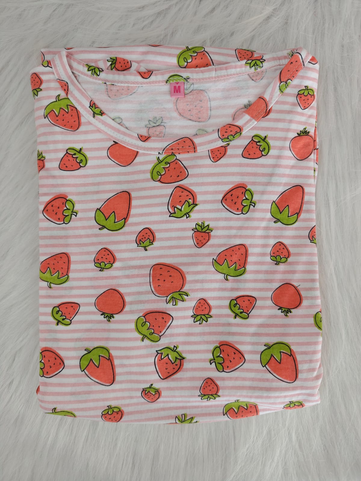 STRIPES STRAWBERRY | PUFF