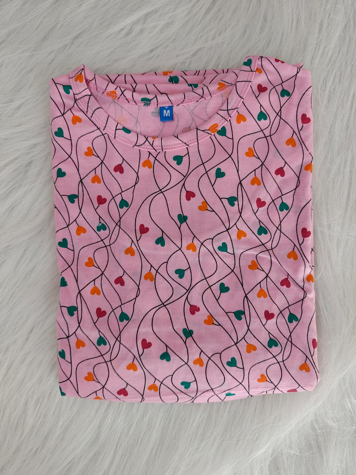 CHAIN HEART PINK | NORMAL