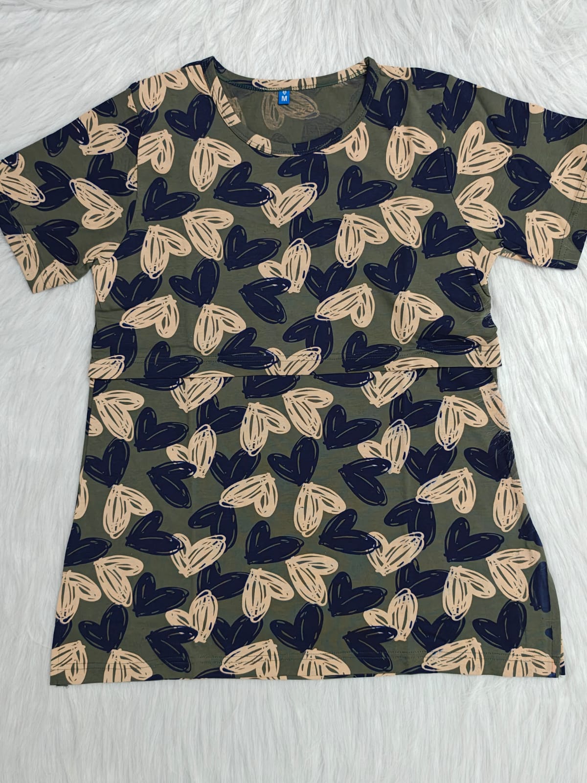 OLIVE DRAWING HEART | FEEDING TEES