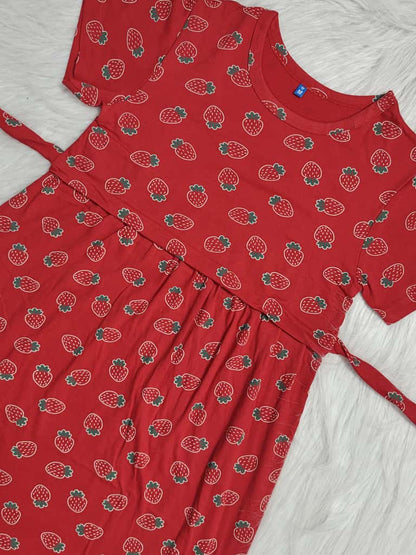 BRIGHT RED STRAWBERRY | CASUAL