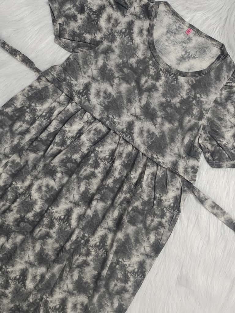 GREY TIE&DIE | PUFF