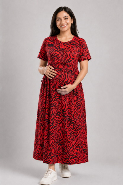RED ZEBRA STRIPES | NORMAL
