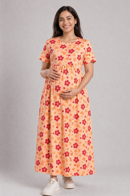 PEACH RED DAISY   | NORMAL