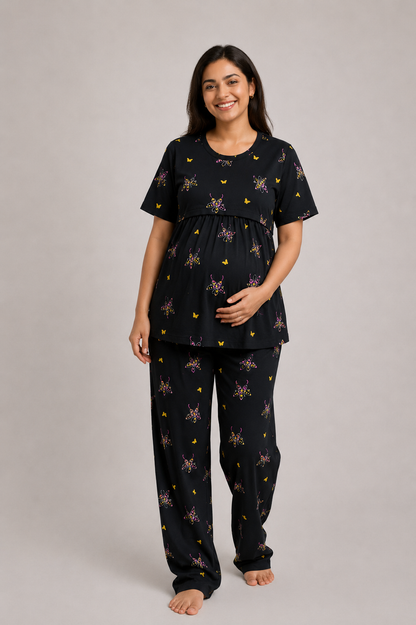 BLACK BUTTER | PEPLUM