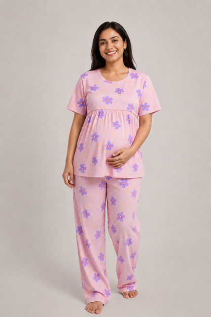 PINK DAISY  | PEPLUM