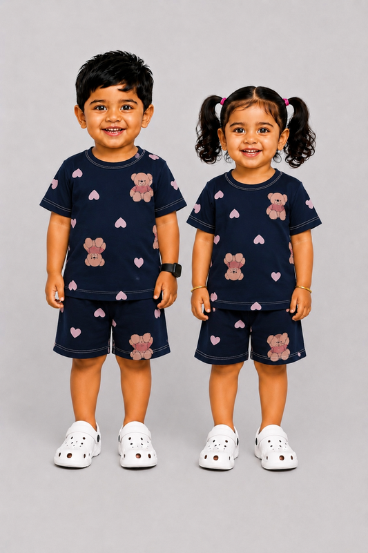 TEDDY HEART | KID CO-ORD