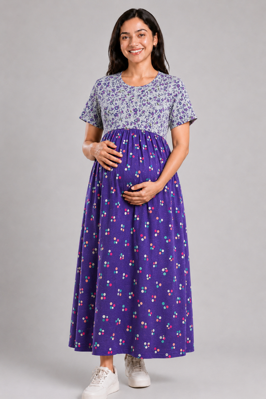 LILAC GREY & POLKA | DUAL