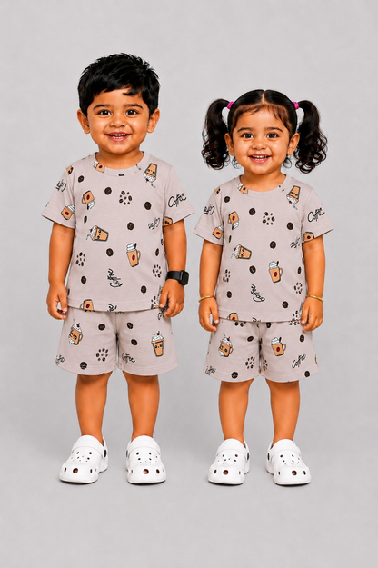 COFFEE TIME | KID CO-ORD