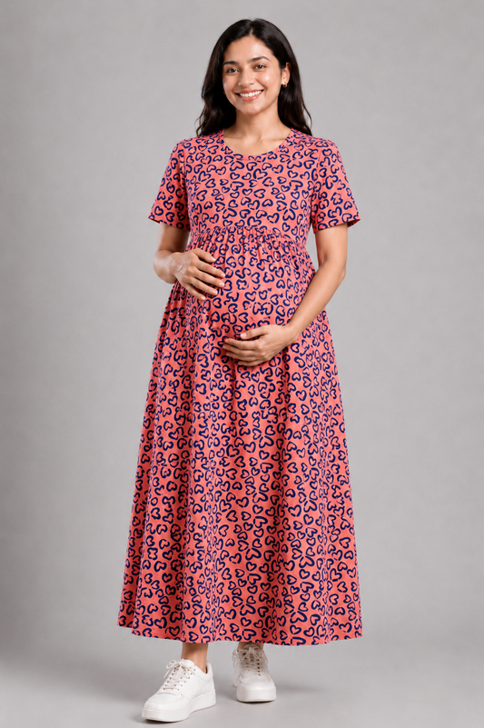 PEACH NAVY VALENTINE | NORMAL