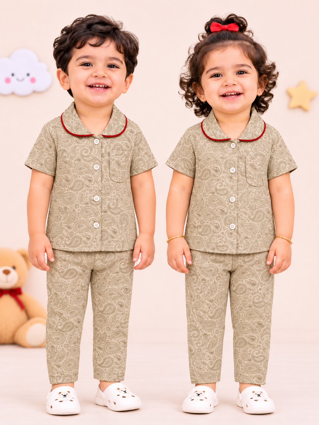 PAISLEY | KID BUTTON CO-ORD
