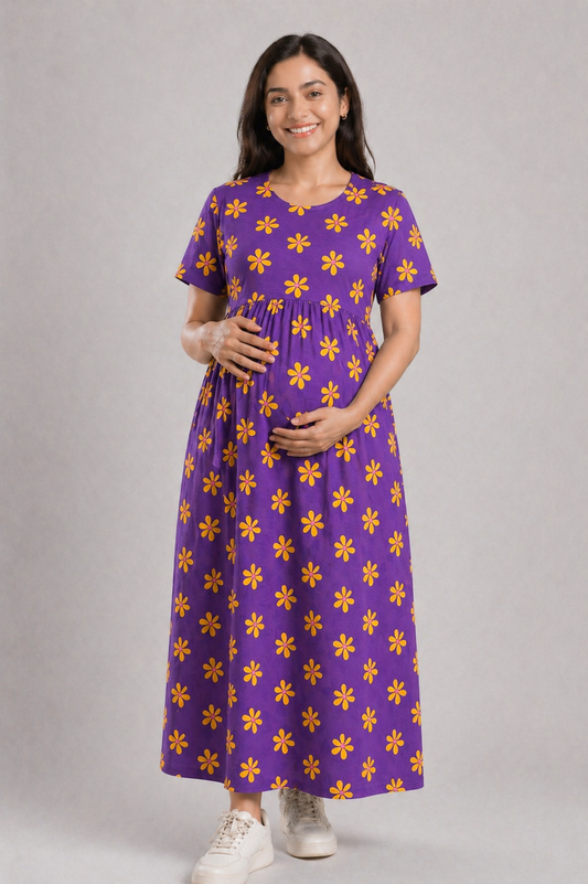 PURPLE YELLOW DAISY | NORMAL