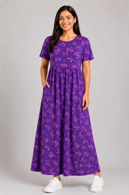 PURPLE BUTTERFLY | CASUAL