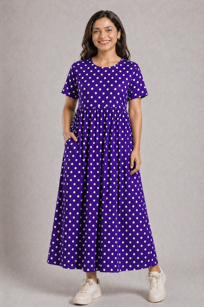 PURPLE POLKA | CASUAL