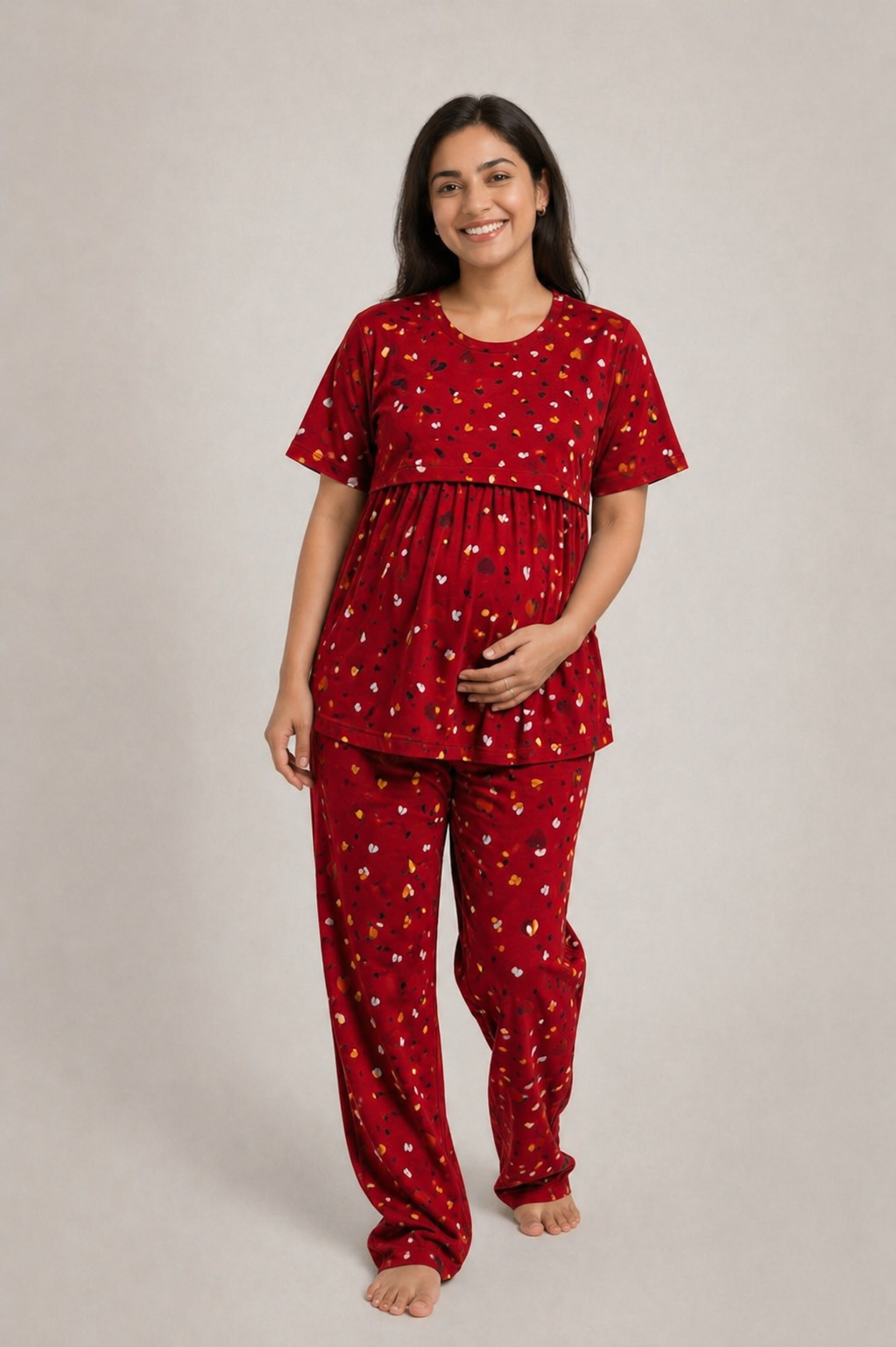 TOMATO SPRINKLE VALENTINE | PEPLUM