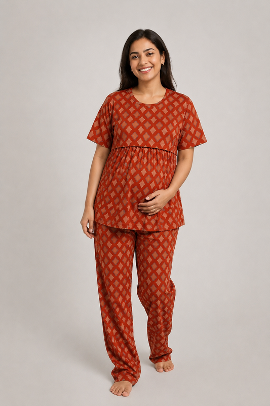 RUST DIAMOND | PEPLUM