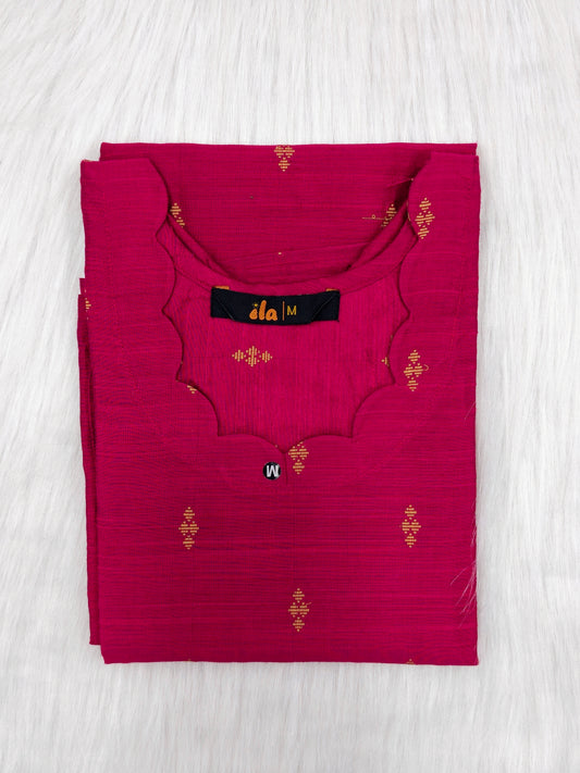 PINK SCALLOP | KURTI