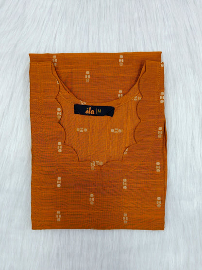 ORANGE SCALLOP | KURTI