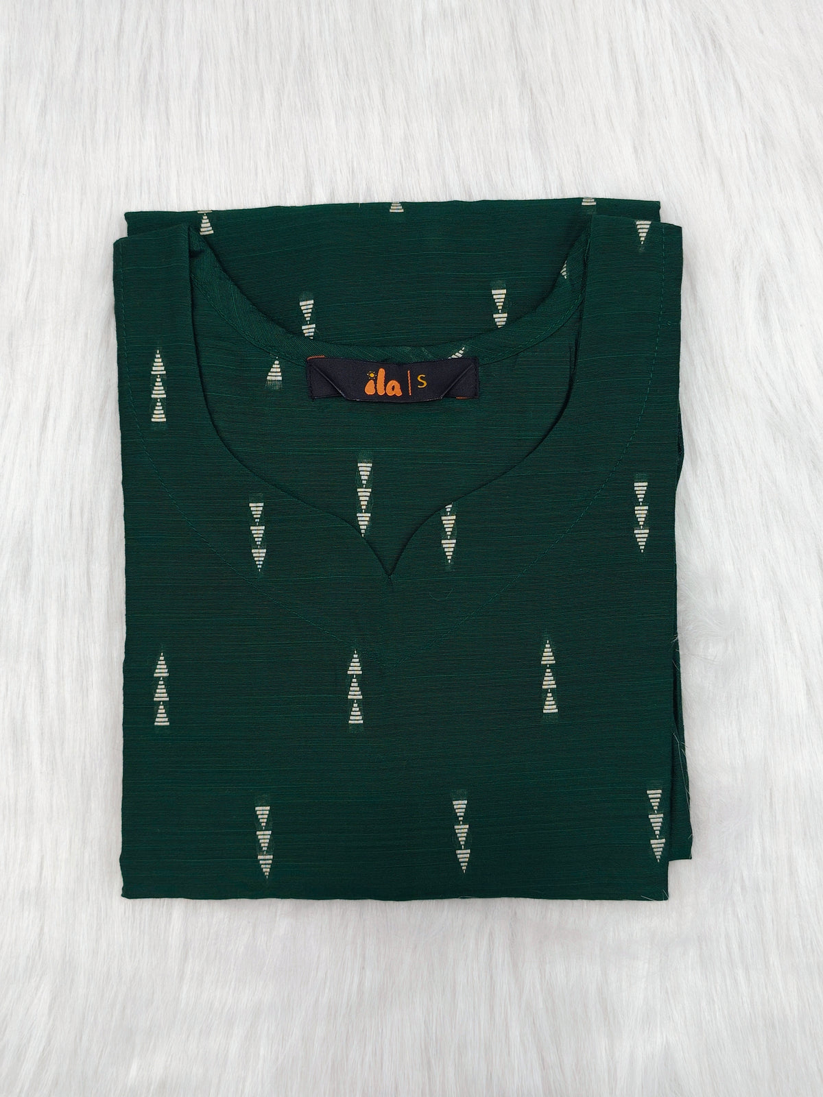 LEAF GREEN HEART | KURTI