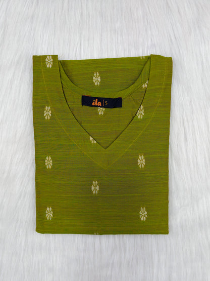HERBAL V NECK  | KURTI