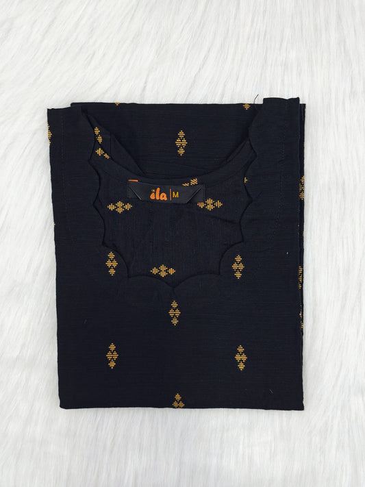 BLACK SCALLOP | KURTI