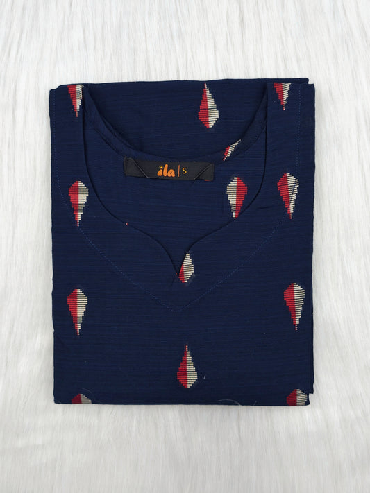 NAVY HEART | KURTI