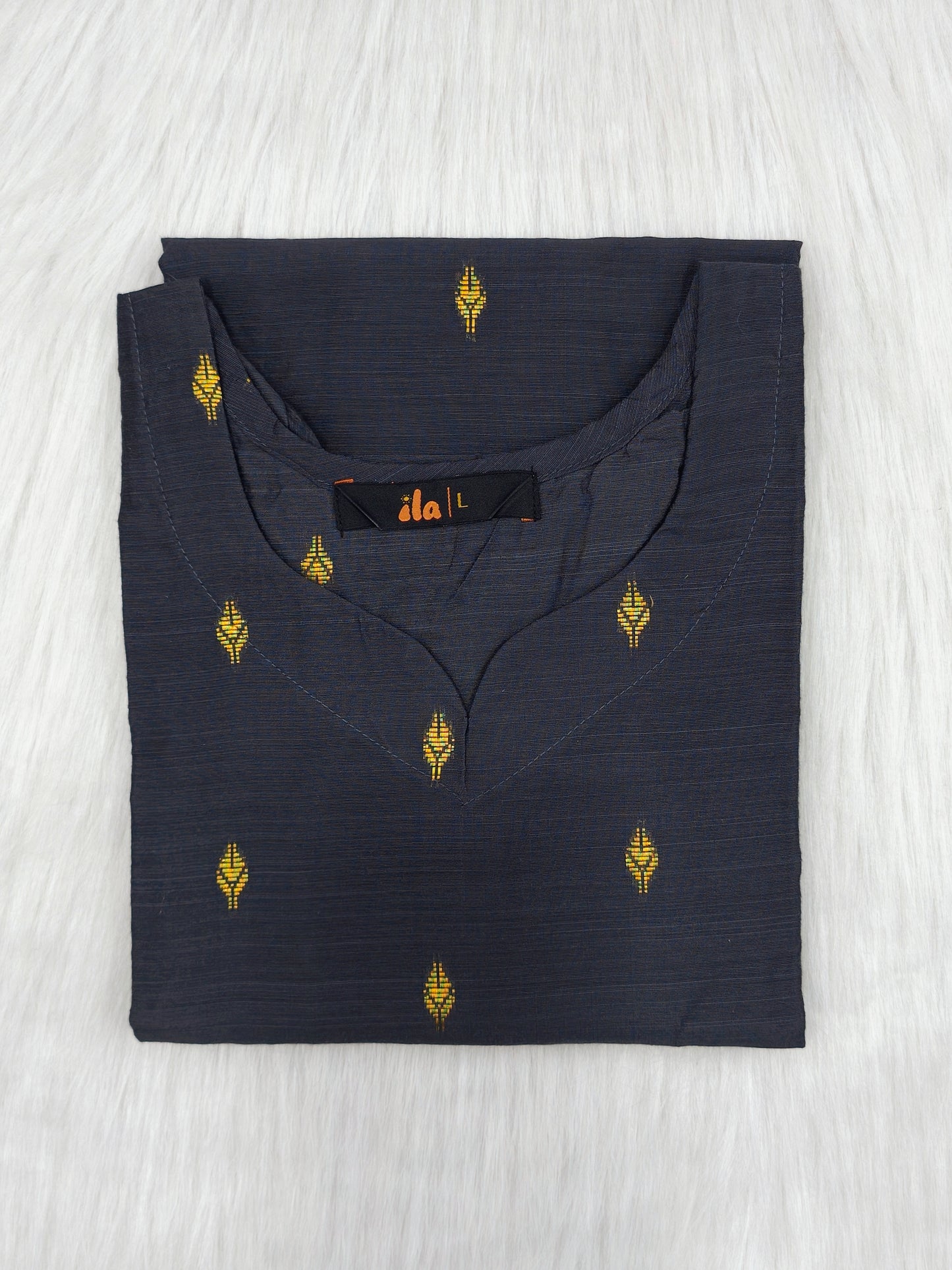 GREY V NECK | KURTI