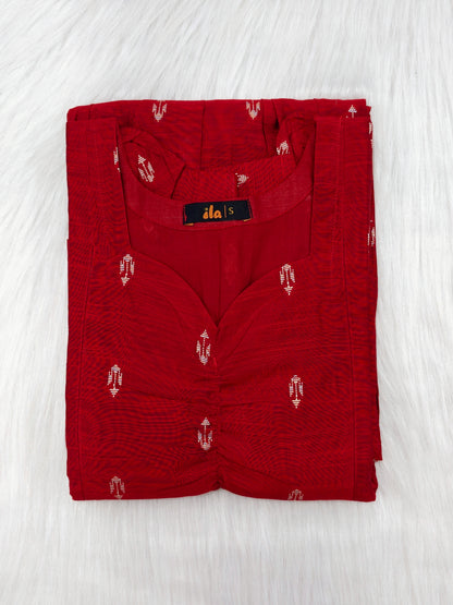 RUBY RED | ZIPPER