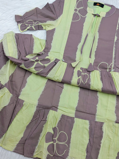 MOSS COCOA STROKE | ZIPPER