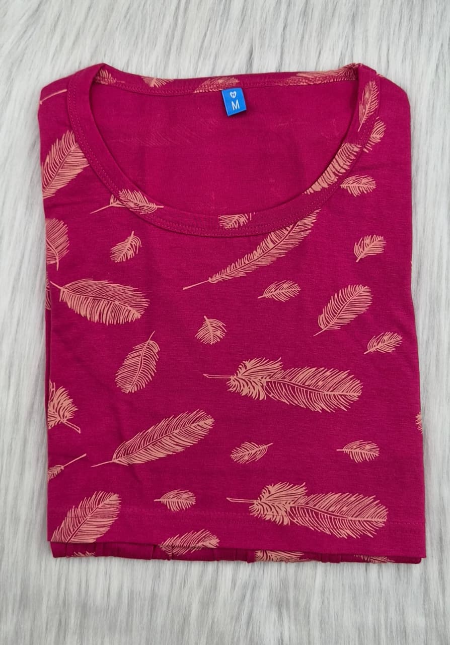 PINK FEATHER | TEES