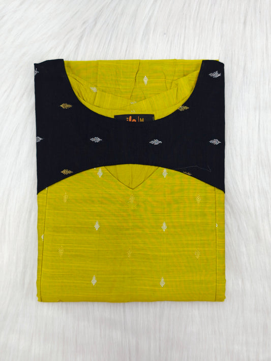 LEMON YELLOVE BLACK | ZIPPER