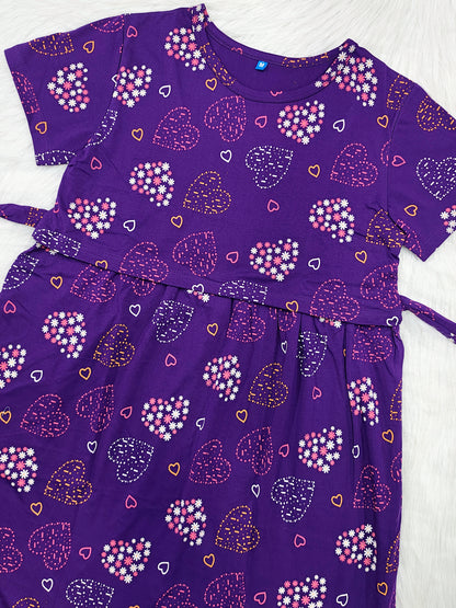 PURPLE FLORAL VALENTINE | NORMAL